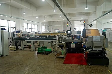 clean well organized machine shop 